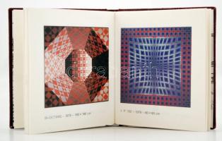 Sikota, Győző: Vasarely. Bp., é. n., Officina Nova. Minikönyv, készült 1500 példányban. Plüss kötésb...