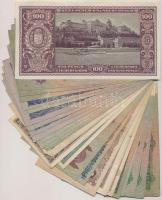 30db-os vegyes magyar pengő bankjegy tétel T:vegyes