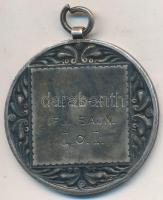 1923. "Magyar Labdarúgó Szövetség" jelzett Ag díjérem mellszalag nélkül (17,71g/0.800/35,5...