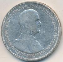 1930. 5P Ag "Horthy jobbra" T:3
Adamo P8