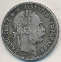 Ausztria 1887. 1Fl Ag "Ferenc József" T:2- ph. 
Austria 1887. 1 Florin Ag "Franz Jos...
