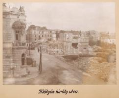 1945-1947 A Győr-Sopron-Ebenfurti Vasút  igazgatójának Dr. Cséry Istánnak készített közel 60 db feli...