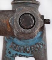 Rekord márkájú fém daráló, 24×15 cm