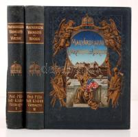 Magyarország vármegyéi és városai: Pest-Pilis-Solt-Kiskun vármegye I.-II. kötet. Szerk.: Balogh Gyula et al. Bp., (1909), Apollo. Gazdagon díszített vászonkötésen, piros lapszélekkel. I. kötet gerincén szakadással.