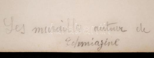 cca 1910 Jeruzsálem 2 db fotó / cca 1910 Jerusalem 2 photos 18x14 cm