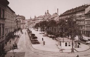cca 1890 München 5 db fotó, egyiken a zsinagógával / cca 1890 5 photos including the synagogue 17x12...
