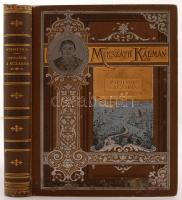 Mikszáth Kálmán: Pipacsok a búzában. Első kiadás! Bp., 1890. Révai Testvérek kiadása Kiadói, díszes, festett, dúsan aranyozott, a szerző arcképével is illusztrált, sötétbarna egészvászon kötésben, festett lapszélekkel. A kötés Gottermayer Nándor műhelyében készült,  Aufrecht és Goldschmied kliséivel. A fűzés szétvált., borítón szennyeződés.