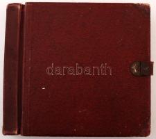 cca 1935 Karády Katalin lemezeinek gyűjteménye. 7 db gramofonlemez tartóban. A Karády lemezeken kívü...