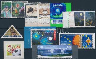 Europa CEPT 2005-2009 3 sets + 6 individual value, Europa CEPT motívum 2005-2009 3 klf sor + 6 klf önálló érték