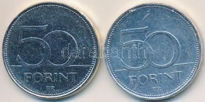 DN 50Ft "Nagy Magyarok / Szent István, Mátyás király" (2x) multicolor emlékérme sorozat, e...