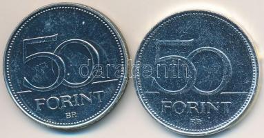 DN 50Ft "Nagy Magyarok / Széchenyi István, Kossuth Lajos" (2x) multicolor emlékérme soroza...