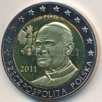 Lengyelország 2011. 2EUR Cu-Ni "II. János Pál" próbaveret T:PP enyhe karc
Poland 2011. 2 ...