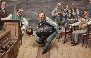 Bowling, T.S.N. Serie 1427., s: Arthur Thiele