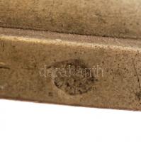 Berndorf alpakka gyertyatartó, jelzett, m: 18 cm