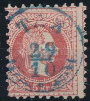 Austria-Hungary classic postmark &quot;TAB&quot; blue, &quot;T(AB)&quot; kék