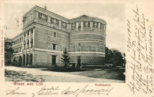 Celje, Cilli; Stadttheater / City Theater