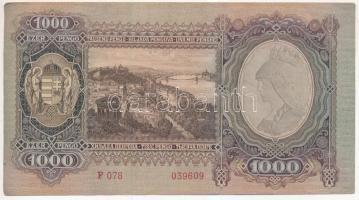 1943. 1000P (3x) sorszámkövetők T:III