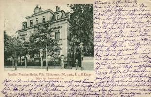 Dresden, Familien Pension Hecht, Villa Pillnitzerstrasse 80. (EK)