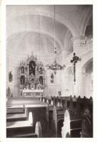 Kassa, Kosice; Szent Orsolya-rendi Anglénium intézeti kápolnája, belső / chapel interior