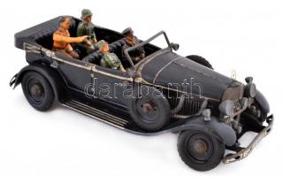 cca 1930-40 Mercedes 770K luxusautó modell, amelyet elsősorban díszszemléken használt a náci vezér, ...