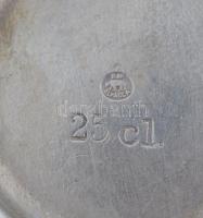 5 db-os alpakka reggeliző szett, jelzettek