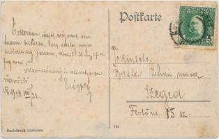 Rogatica, Barackenlager mit Albrechtskaserne, military barracks / 1913 Tábori posta képeslap "B...