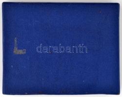 NDK 1981. "Messestadt - Leipzig" 6xklf fém emlékérem eredeti dísztokban (36mm) T:1-,2
GDR...