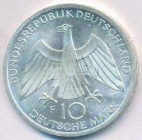 NSZK 1972F 10M Ag "Olimpia-München / Csomó" T:2 
FRG 1972F 10 Mark Ag "Olymics Munic...