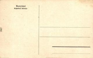 Bonyhád, Kápolna, belső