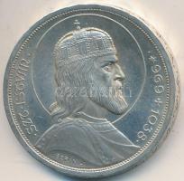 1938. 5P Ag "Szent István" T:2 
Adamo P8.1