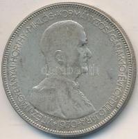 1930. 5P Ag "Horthy jobbra" T:3 
Adamo P8