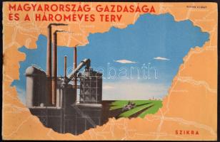 1948 Magyarország gazdasága és a hároméves terv. Szikra. pp.:48, 16x24cm