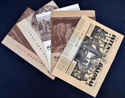 cca 1930 7 db vallásos témájú kiadvány, újság