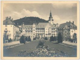 cca 1930 Margit Fényképészet vintage fotója Lillafüredről, 18x24 cm