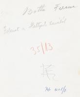 cca 1953 Botta Ferenc (1919-1968): Jelenet a Hattyúk tavából, aláírt, feliratozott fotóművészeti alk...