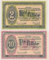 Boldogasszony / hadifogolytábor 1916. május 1. 2f + 10f arab sorozat és sorszámmal T:I,I-