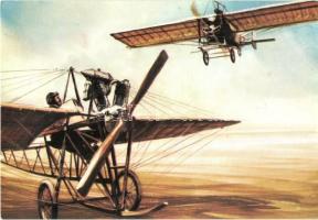 19 db MODERN repülő motívumos képeslap, MALÉV, néhány lapból több példány / 19 modern aircraft theme...