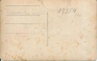 1935 Várpalota, munkások, erőmű belseje, photo (tűnyom / pinhole)