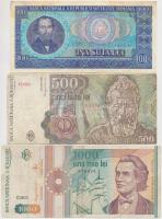 Románia 1936-2000. 10db-os vegyes bankjegy tétel T:vegyes
Romania 1936-2000. 10pcs of various bankn...