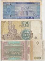 Románia 1936-2000. 10db-os vegyes bankjegy tétel T:vegyes
Romania 1936-2000. 10pcs of various bankn...
