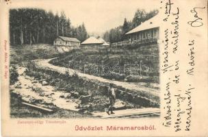 Tótosbánya, Zserampo-völgy, Aranybánya, kiadja Berger Miksa / gold mine (EB)