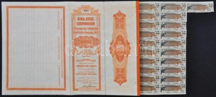Amerikai Egyesült Államok / New York / Magyarország 1925. "Rimamurány-Salgótarjáni Vasmű Rt.&qu...