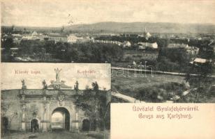 Gyulafehérvár, Karlsburg, Alba Iulia; Károly kapu / gate