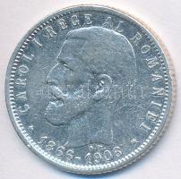 Románia 1906. 1L Ag "I. Károly" T:2-,3
Romania 1906. 1 Leu Ag "Carol I" C:VF,F