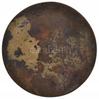 Tőrös Gábor (1934-) DN "Ady Endre születésének 100. évfordulója" egyoldalas öntött Br plak...