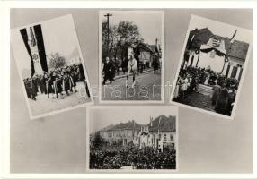 1938 Érsekújvár, Nové Zamky; bevonulás, Horthy / entry of the Hungarian troops