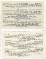 Budapest 1929. "23. Magyar Királyi Osztálysorsjáték" 1/4 sorsjegy, harmadik osztály, bélye...