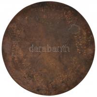 Csikai Márta (1939-) DN "Özönvíz után" egyoldalas öntött Br plakett (120mm) T:2