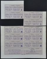 Budapest 1935. "Fémáru-, Fegyver- és Gépgyár Részvénytársaság" részvénye 50P-ről, német és...