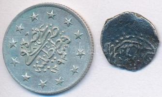 Oszmán Birodalom 1891. (AH1293/17) 2K Ag + DN Akcse Ag (0,64g) T:2,2-,3
Ottoman Empire 1891. (AH129...